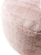 Pouf en tissu 100% Viscose fait main NOVA Rose BENUTA