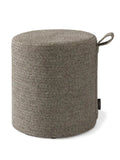 Pouf fait main d'intérieur et d'extérieur NOE Gris et Taupe BENUTA