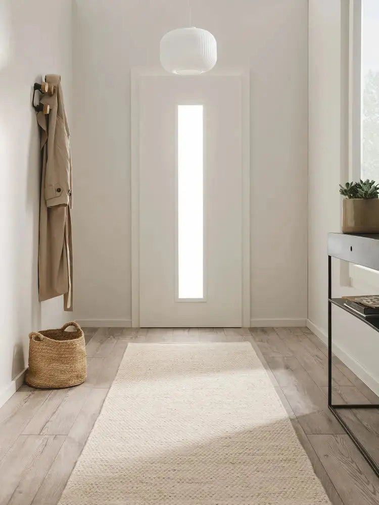 ROCCA - Tapis de Couloir en laine - Crème BENUTA