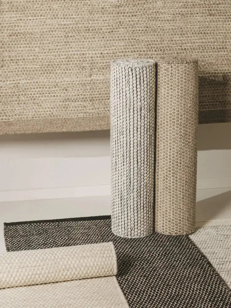 ROCCA - Tapis de Couloir en laine - Taupe BENUTA