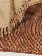 ROCCO - Tapis de laine - Marron BENUTA