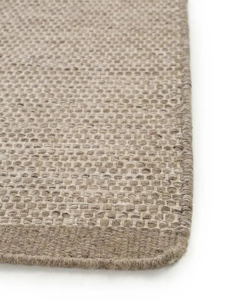 ROCCO - Tapis de laine - Taupe BENUTA