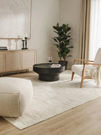 Tapis en laine fait main ROCCO crème - BENUTA
