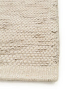 Tapis en laine fait main ROCCO crème - BENUTA