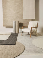 Tapis en laine fait main ROCCO crème - BENUTA