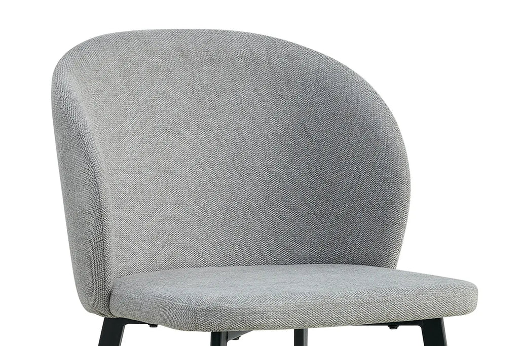 TINA - Chaise de Salle à Manger - 51 x 55 cm - Gris Clair ROUSSEAU