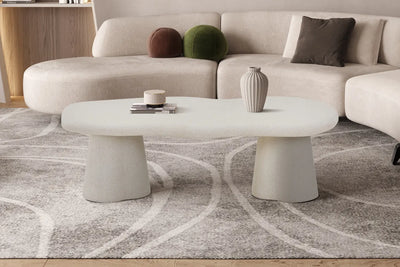 FARY Table basse 130 cm - TIKAYLA