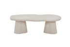 Table Basse Effet Ciment FARY Ciment Beige - 130 cm ROUSSEAU