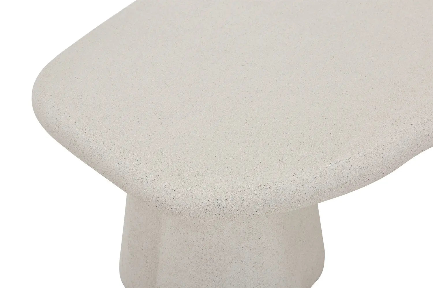 Table Basse Effet Ciment FARY Ciment Beige - 130 cm ROUSSEAU