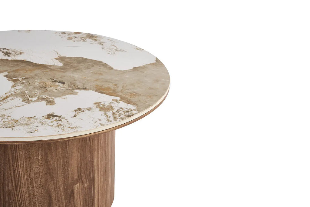 Structure et pied en MDF de la table basse AVORA