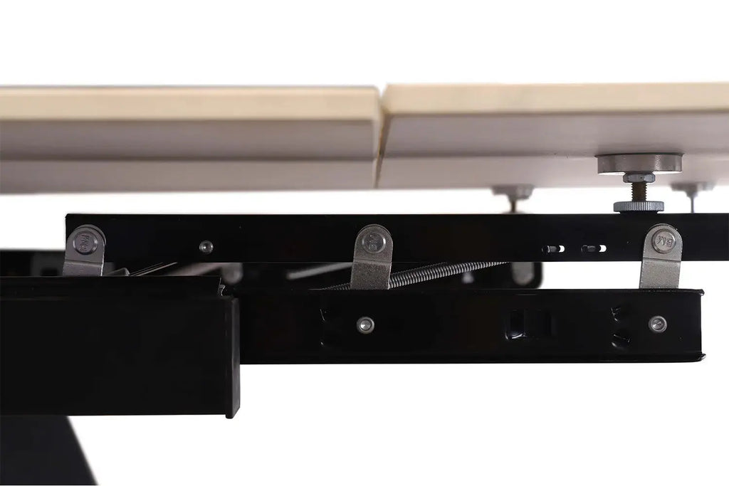 Table extensible rectangulaire en pierre HIRA Shakespear Beige - 160 à 240 cm - ROUSSEAU chez TIKAYLA