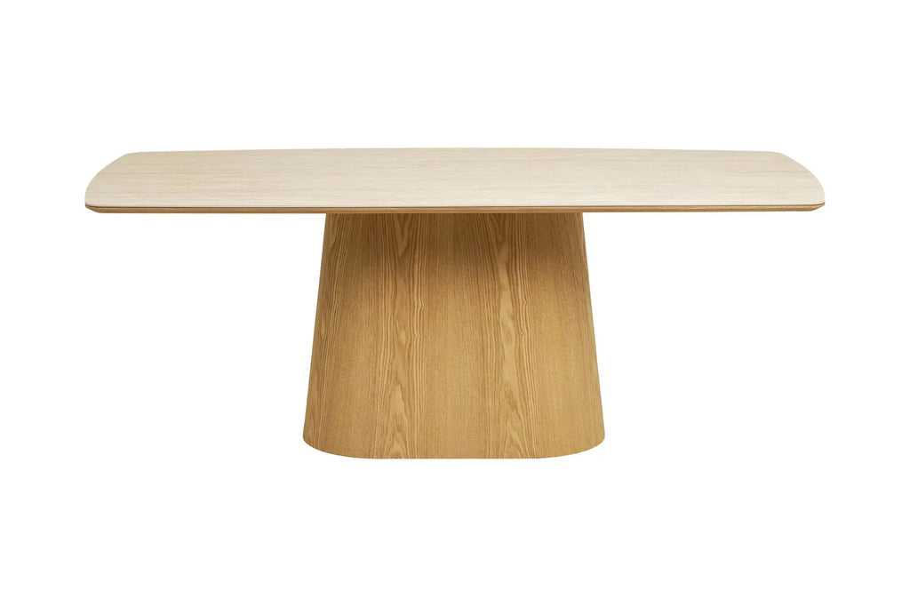 Table Rectangulaire de Salle à Manger Plateau en Céramique NOLI Naturel - 90x200 cm HOUSE NORDIC