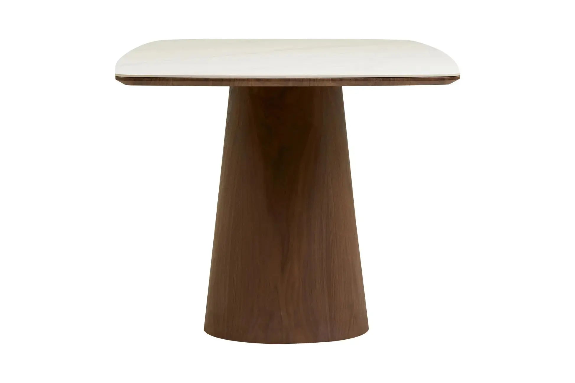 Table rectangulaire de salle à manger plateau blanc en céramique NOLI - 90 x 200 cm - HOUSE NORDIC chez TIKAYLA