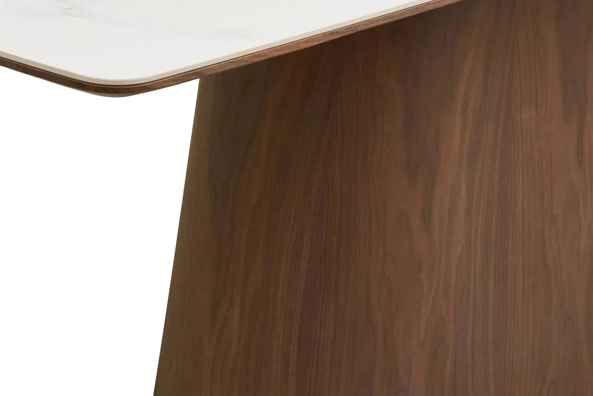 Table rectangulaire de salle à manger plateau blanc en céramique NOLI - 90 x 200 cm - HOUSE NORDIC chez TIKAYLA