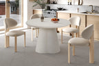 Table Ronde Effet Ciment FARY - 120 cm ROUSSEAU