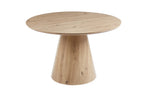 Table Ronde TIGA en Effet Chêne vieilli 120 cm ROUSSEAU