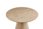 Table Ronde TIGA en Effet Chêne vieilli 120 cm ROUSSEAU