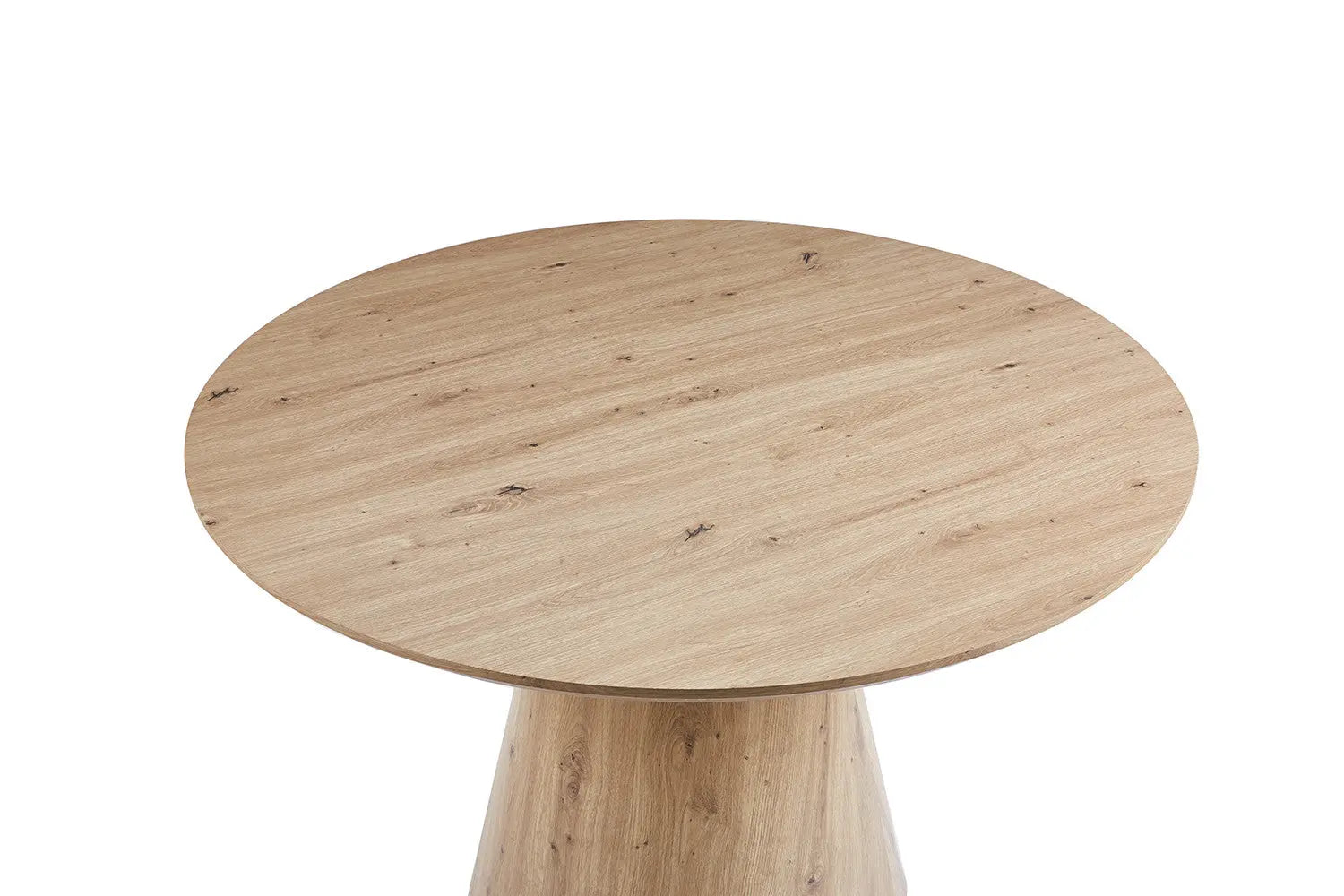 Table Ronde TIGA en Effet Chêne vieilli 120 cm ROUSSEAU