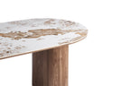 Table a manger AVORA vue de dessus 210 x 100 cm