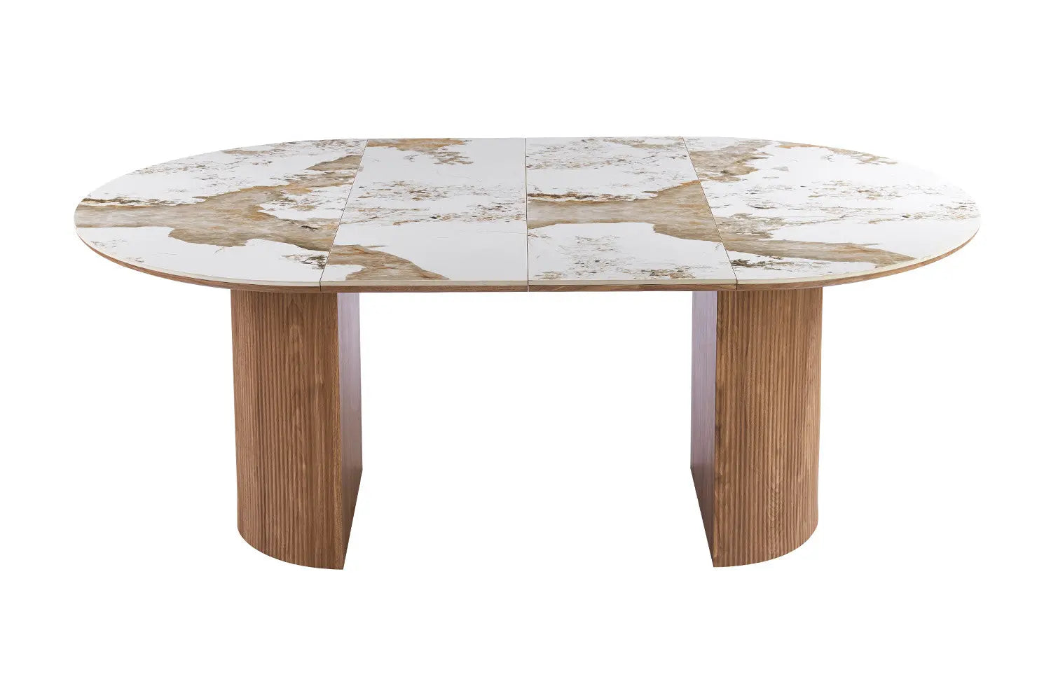 Pied en MDF de la table extensible AVORA