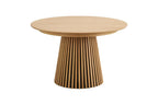 Table à Manger Extensible OSAKA Effet Bois Naturel - 120 à 240 cm HOUSE NORDIC