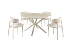 Table ronde NOAH avec quatre chaises assorties