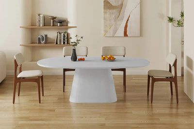 TAVINA Table à manger ovale 220 cm - TIKAYLA
