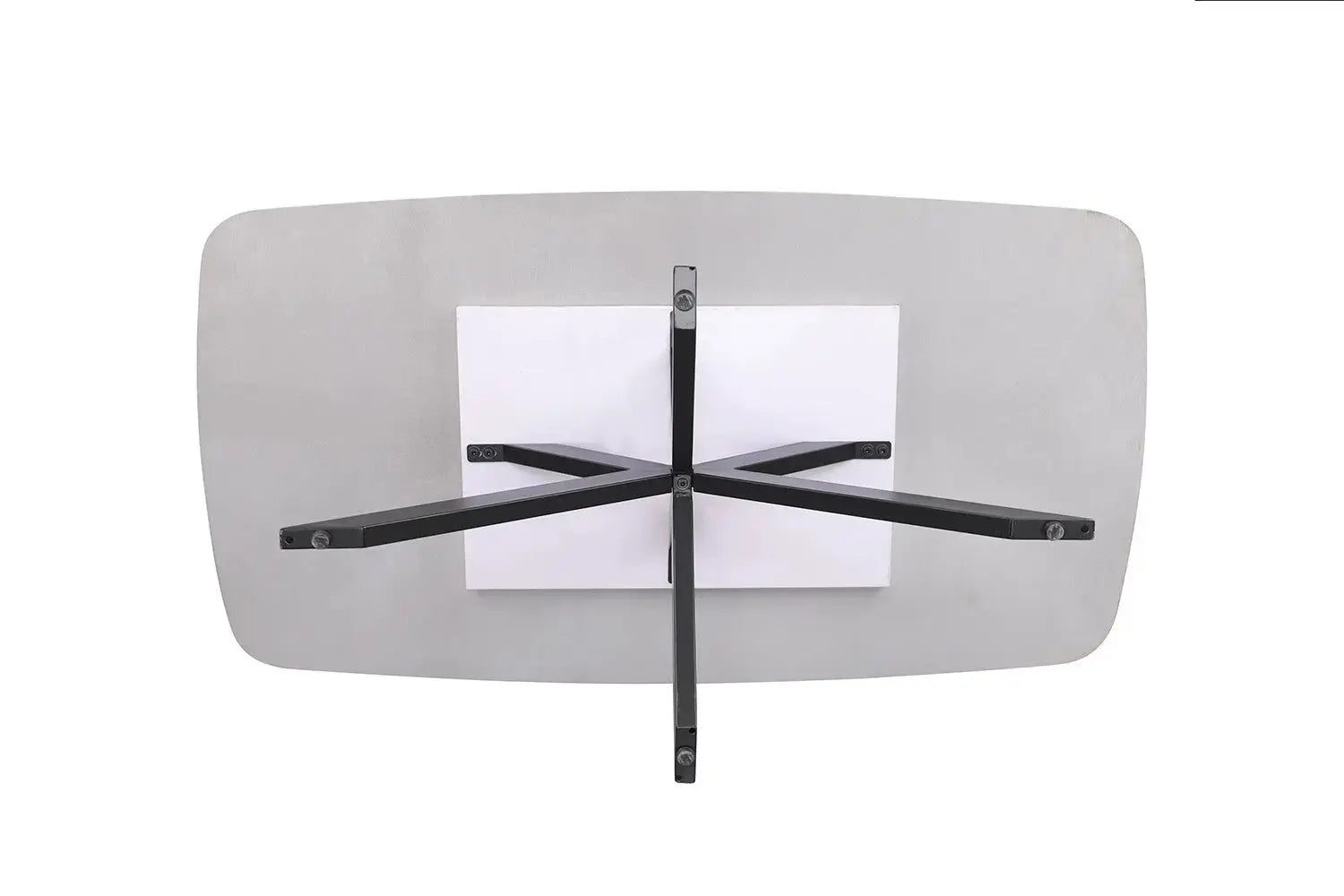 Table basse ovale en pierre APOLLINA Gris - 130 x 70 cm - ROUSSEAU chez TIKAYLA