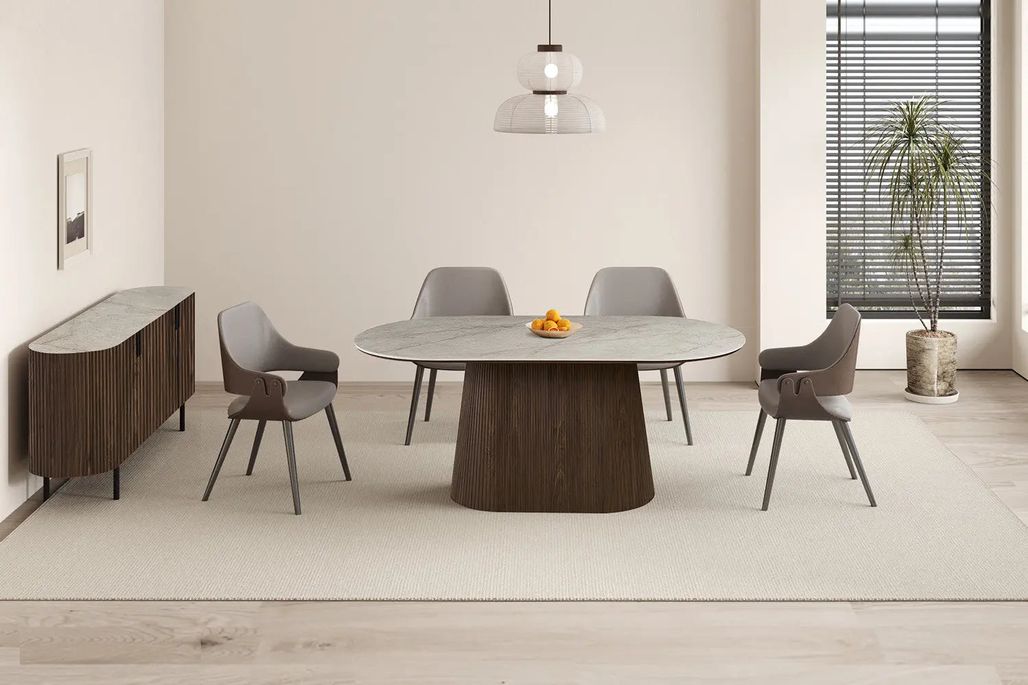 Table VEKO 180 cm - vue collection complète Vigo