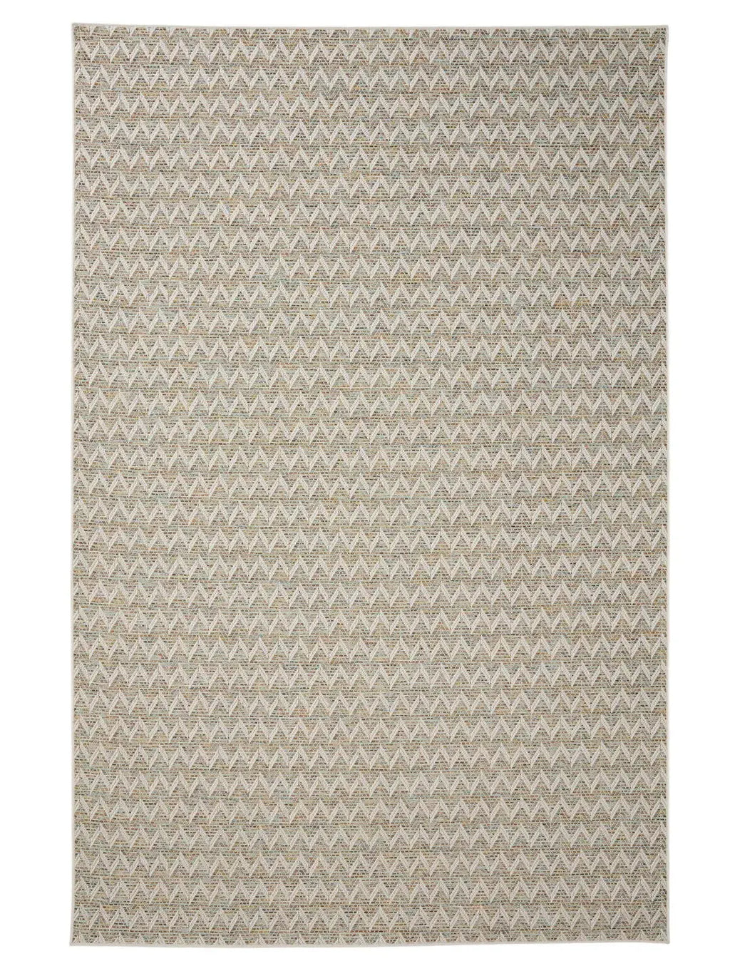 Tapis d'Intérieur et d'Extérieur en Polypropylène AGRA Crème / Bleu (Copie) BENUTA