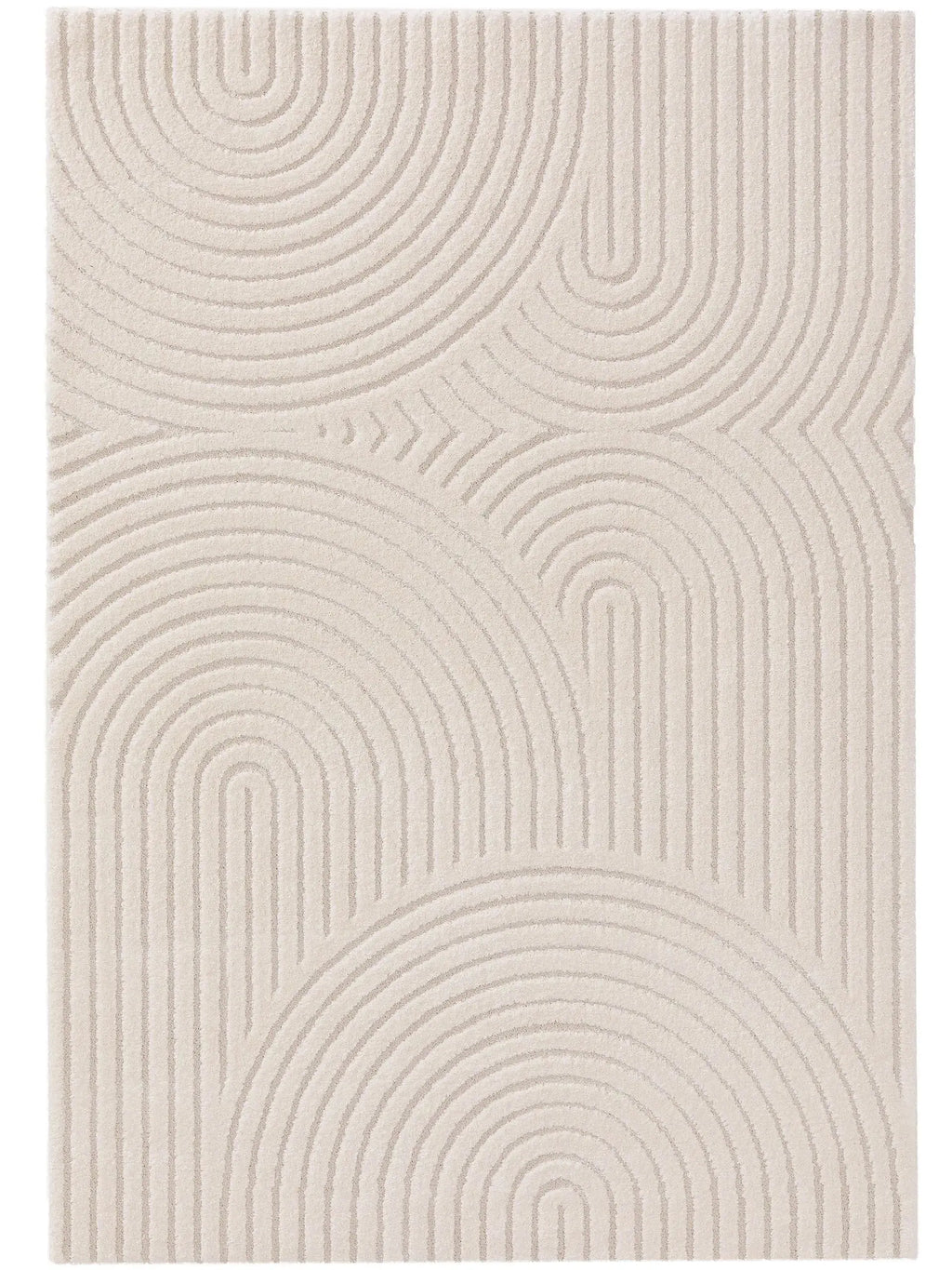 Tapis tissé à la machine EVE Crème BENUTA