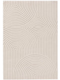 Tapis tissé à la machine EVE Crème BENUTA