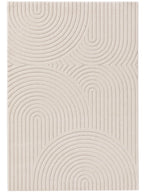 Tapis tissé à la machine EVE Crème BENUTA