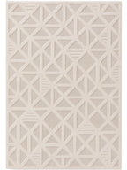 Tapis tissé à la machine EVE Crème BENUTA