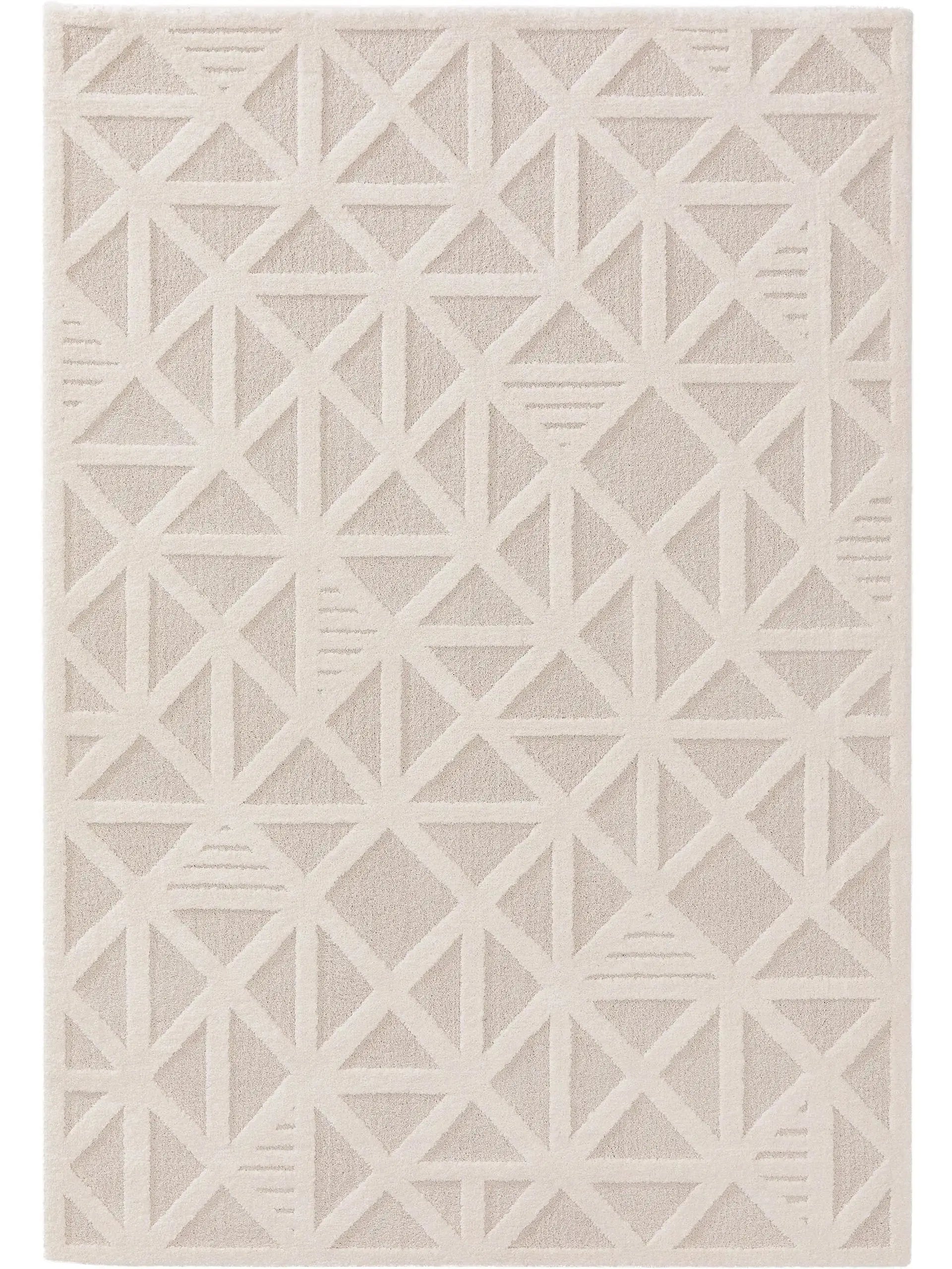 Tapis tissé à la machine EVE Crème BENUTA