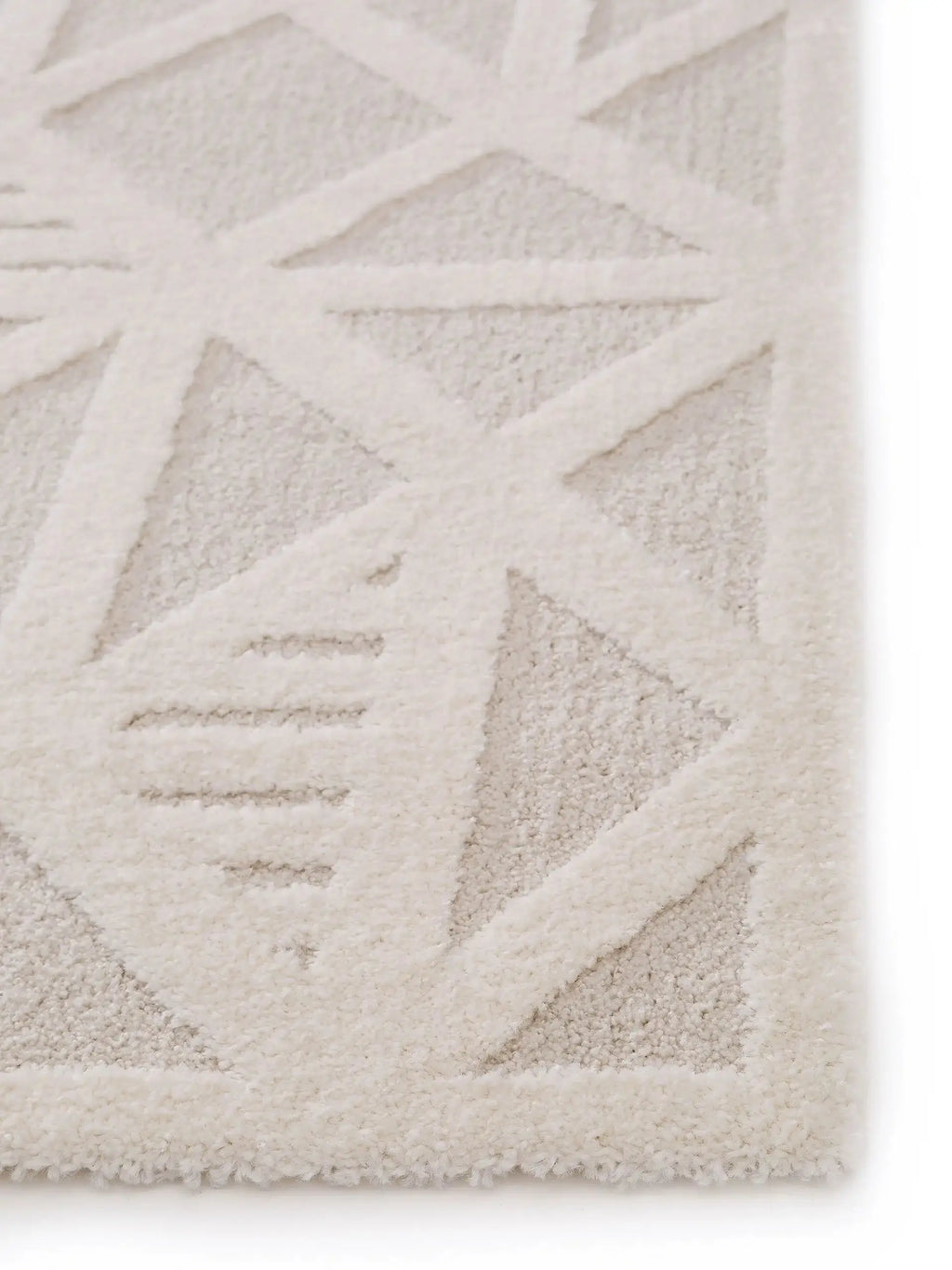 Tapis tissé à la machine EVE Crème BENUTA