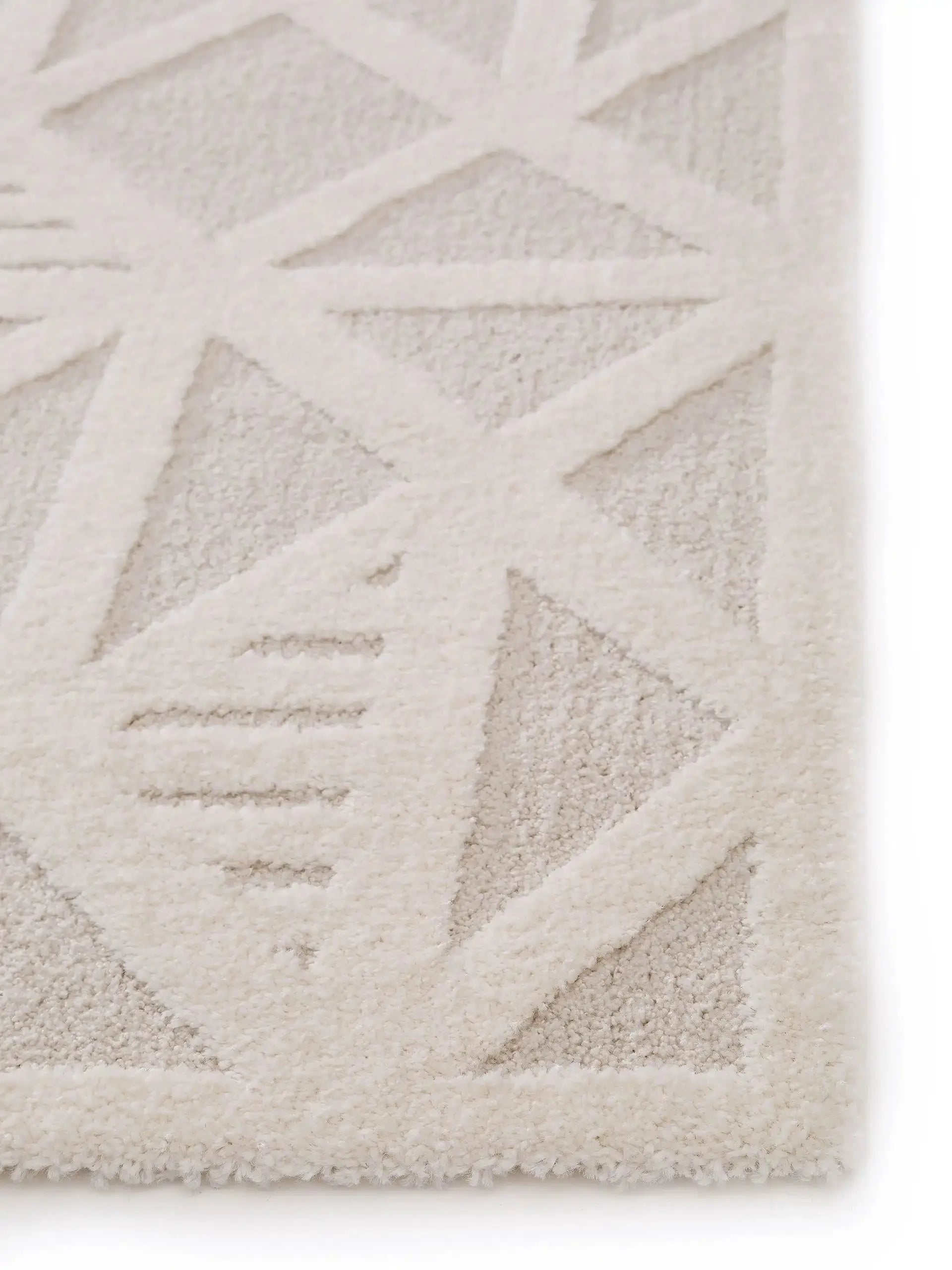 Tapis tissé à la machine EVE Crème BENUTA