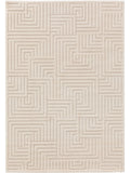 Tapis tissé à la machine EVE Crème BENUTA