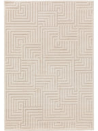 Tapis tissé à la machine EVE Crème BENUTA