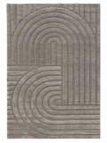 Tapis tissé à la machine EVE Gris BENUTA
