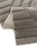 Tapis tissé à la machine EVE Gris BENUTA