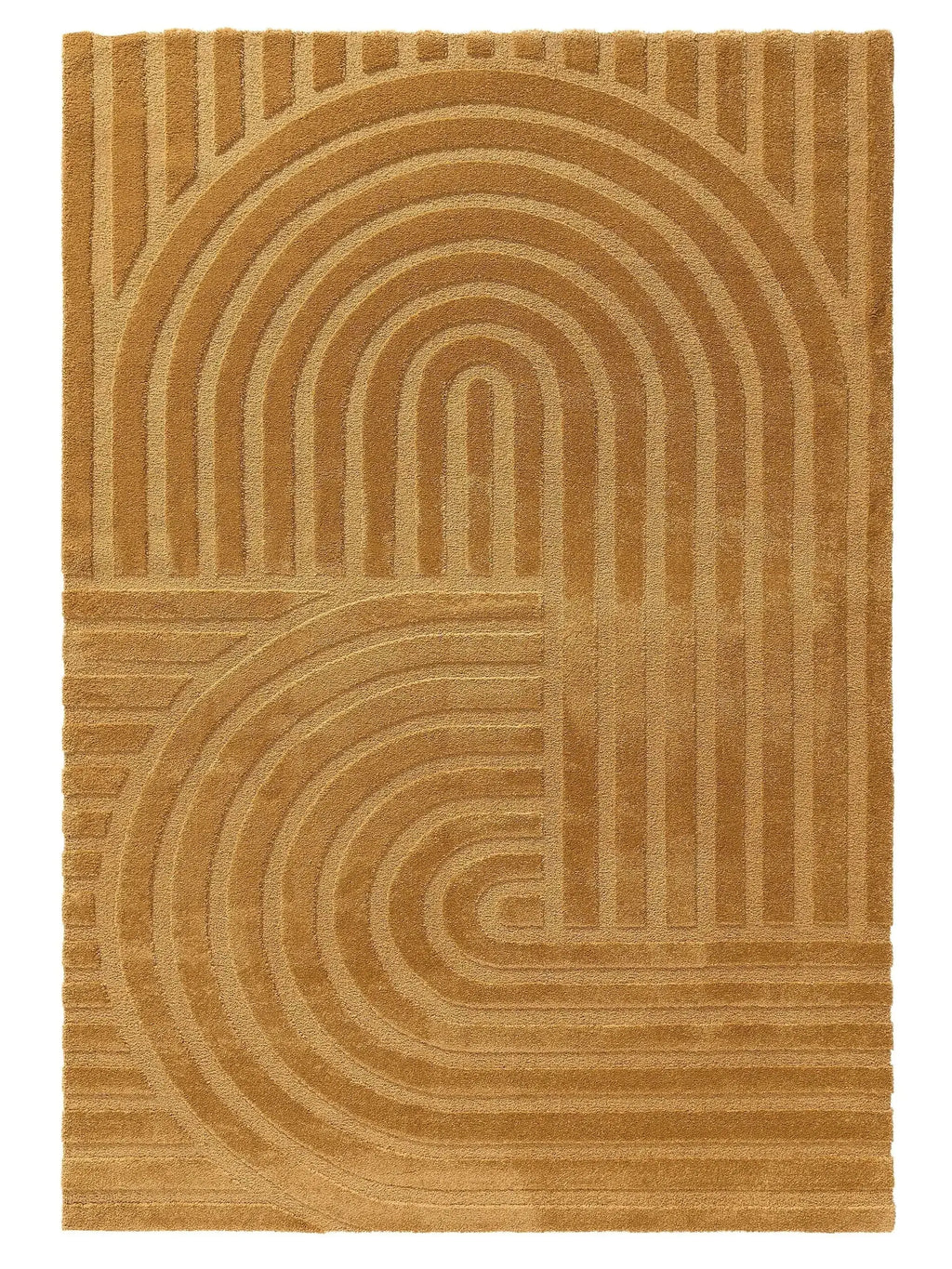 Tapis tissé à la machine EVE Jaune BENUTA